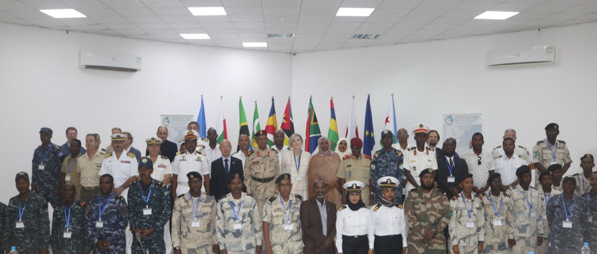 EUNAVFOR's tweet image. The aim was to improve regional cooperation, maritime security and capacity enhancement among nations and institutions related to maritime security in the Western Indian Ocean.

@ueadjibouti

(2/2)

#MoreThanShips