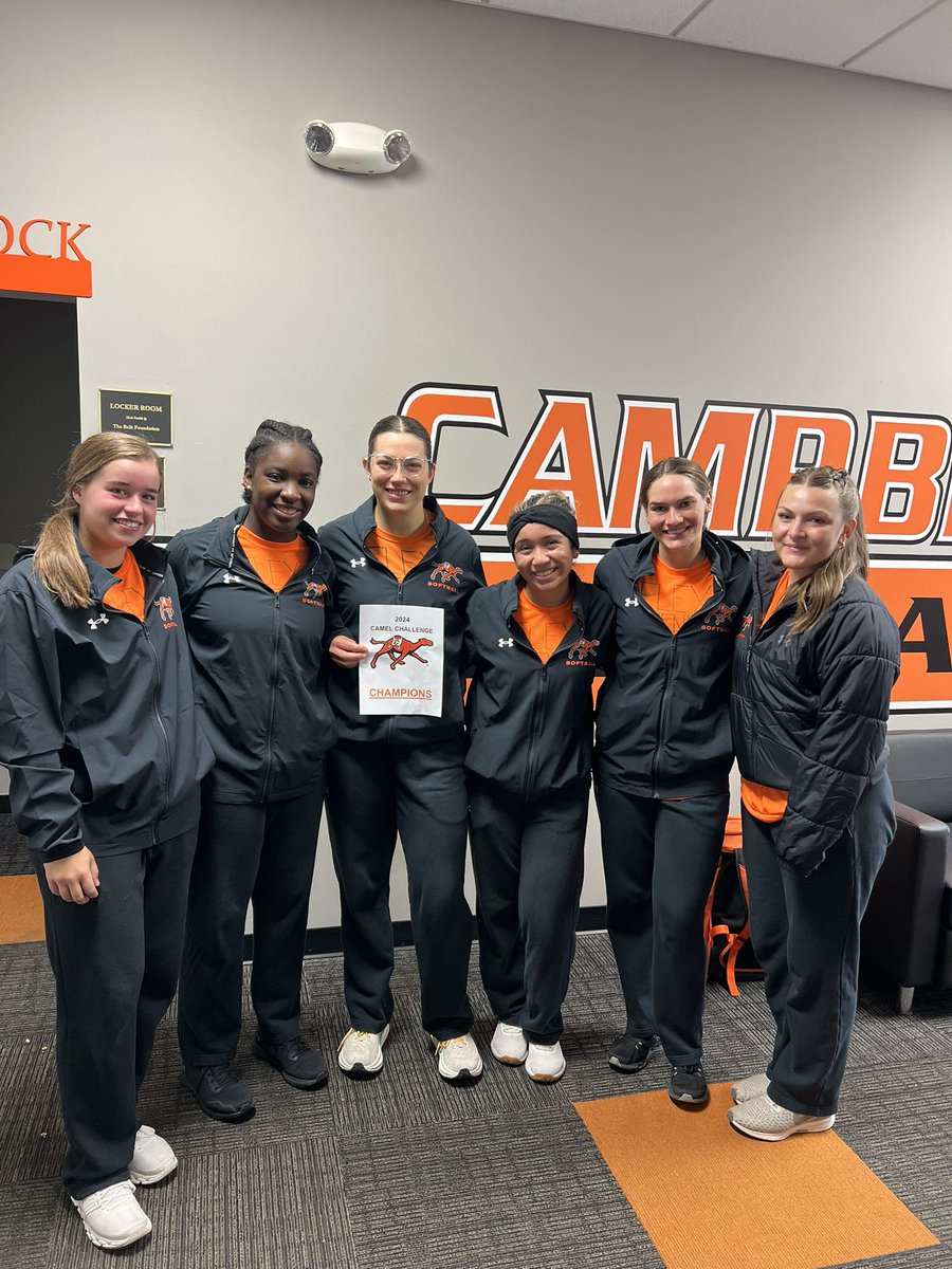 Camel Challenge WINNERS! 🏆🥇

The Camel Challenge was a three day event, and this team accumulated the most points during the challenge. 

#RollHumps🐪🥎