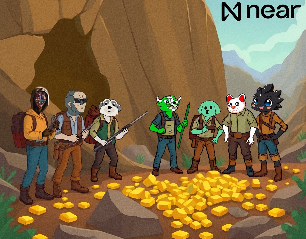 There are future $NEAR memecoin millionaires amongst us and they don’t even know it yet.

$BULLA $SHITZU $NEKO $HIJACK $PURGE #BLACKDRAGON