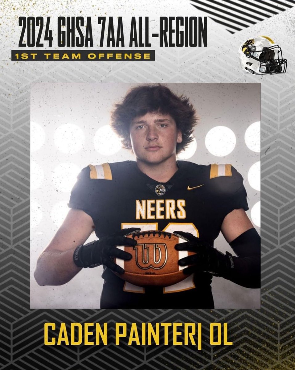 Blessed to receive 1st team all-region!!!@crainey19 <a href="/NwGaFootball/">NwGa Football</a> <a href="/CoachRobertsOL/">Jake Roberts</a> <a href="/Coachcalexander/">Charles Alexander</a> <a href="/CoachKT_/">KleaT Coach</a> <a href="/CoachLittle7/">Lane Little</a>