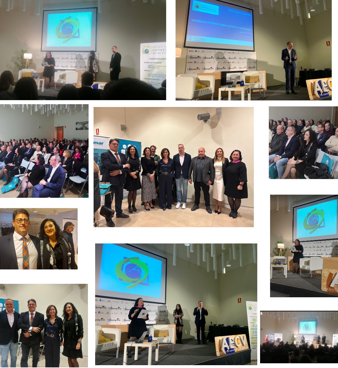 rosamigueld's tweet photo. Gracias a todos los asistentes por acompañarnos en la Cena Anual de @Empresarios5V en Ejea. La ponencia sobre IA y Marketing por Beatriz Chaverri y Daniel Belanche fue inspiradora. Enhorabuena a Sonia Echeverri por la excelente organización. #Networking #Empresas #Innovación https://t.co/l9n4EqZ5d6