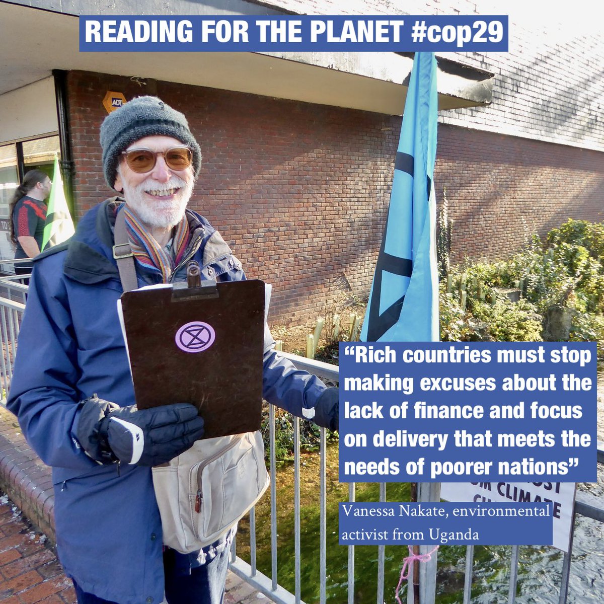 Wimborne marks Cop29 by reading aloud the voices of the Global South - including the words of Vanessa Nakate, Ugandan environmental activist, and Licyprita Kangujam, child environmental activist from India
#Cop29 #COP29Azerbaijan #ClimateFinance