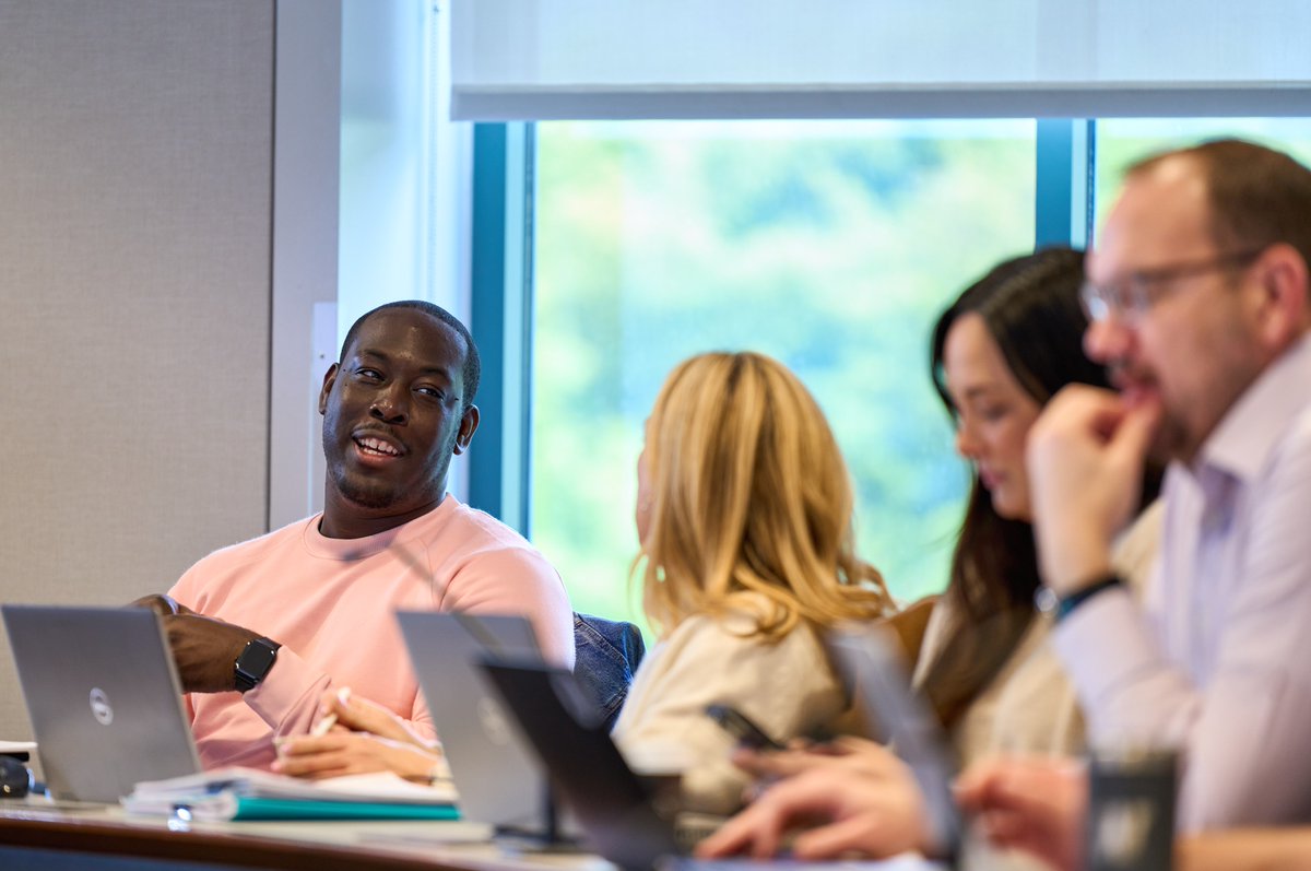Could you see yourself in the C-Suite? Apply now for our Executive MBA.

Gain a business education through an executive lens. Study alongside leaders from a variety of backgrounds to expand your network as you learn. 

Applications are due April 1, 2025. foster.mba/execMBA