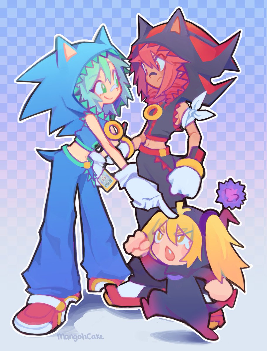 miku and a bunch of fakers