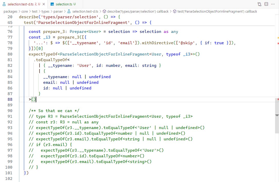 vitest and expect-type are great