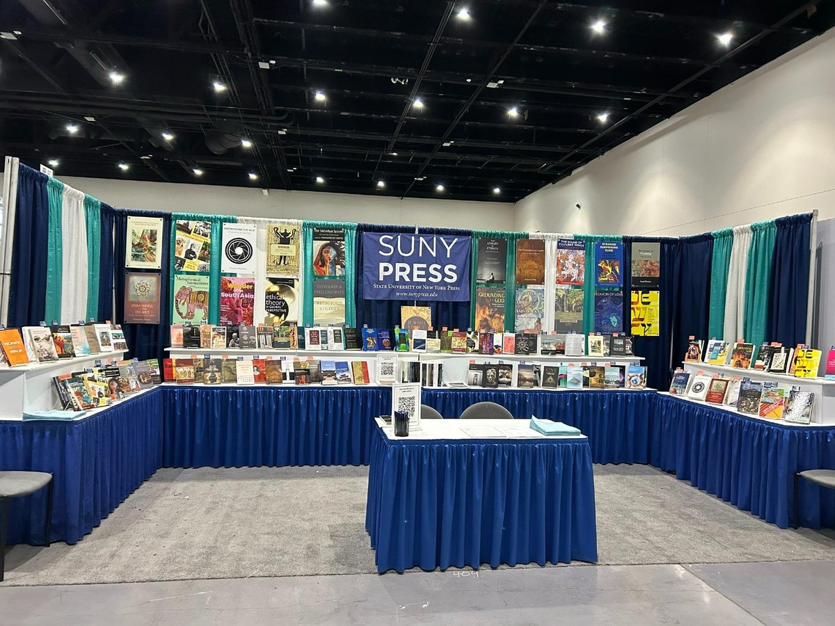 rich_mccarty's tweet photo. If you are the annual meeting of the @AARWeb in San Diego, stop by the booth of the State University of New York Press! https://t.co/18rF2H2HHH