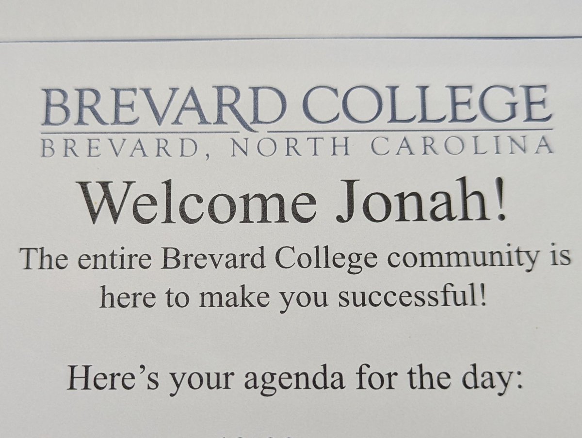 Thanks to <a href="/VinnyCarone/">Vinny Carone</a> for a great visit to <a href="/BCNadoBaseball/">Brevard College Baseball</a>.