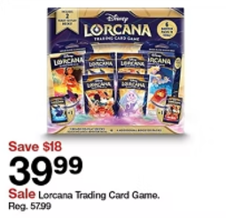 New Exclusive First Chapter Lorcana Bundle will be available Tomorrow for  Black Friday at Target!  #Lorcana #DisneyLorcana