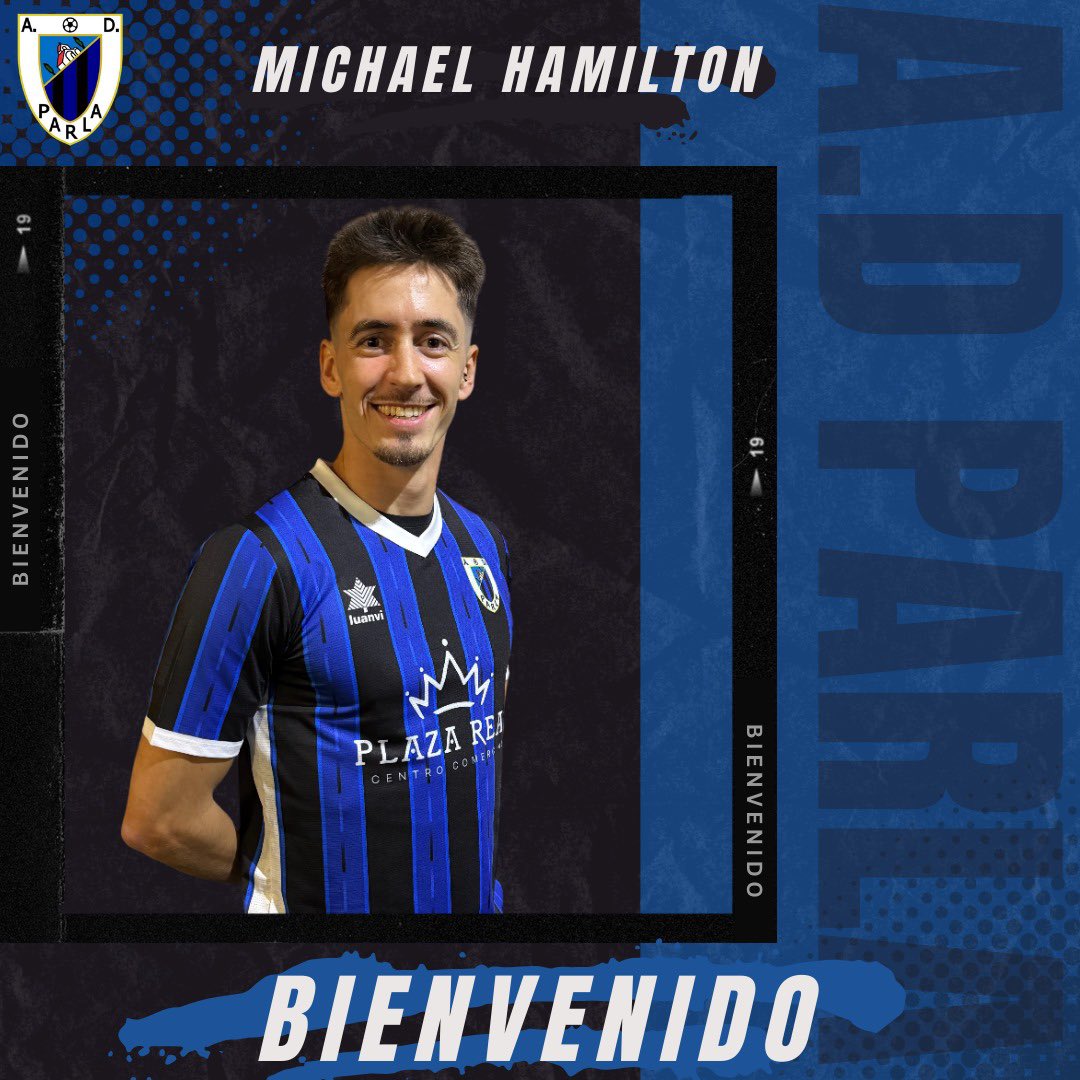 adparla's tweet photo. ✅ 𝐎𝐅𝐈𝐂𝐈𝐀𝐋 | Michael Hamilton,
nuevo fichaje para la temporada 2024/25

✍🏼 Extremo procedente del @cdavance, con amplia experiencia en tercera división.

👋🏼 Bienvenido a tu casa! https://t.co/PaURU1Aqp1