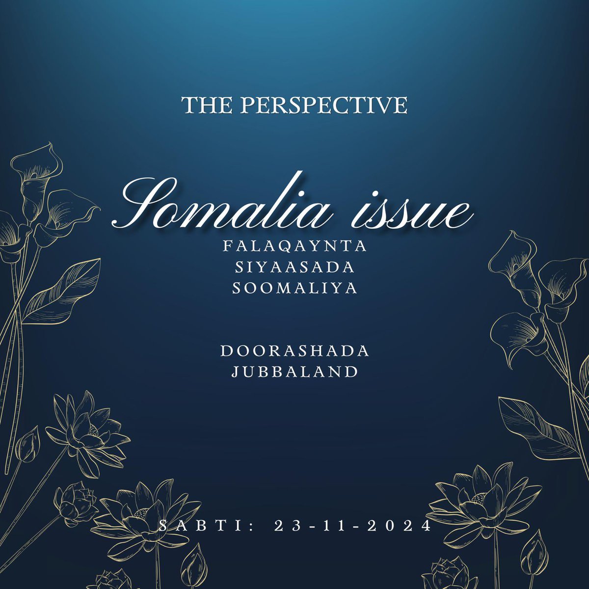TPerspectiveSom's tweet photo. Doorashada #Jubbaland
 At 10:30 https://t.co/GR1Tl2wuUW