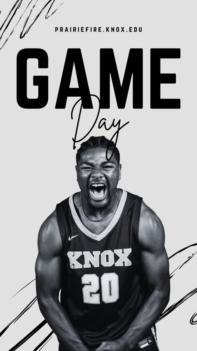 You know what day it is! Don't miss out, be at Memorial Gymnasium today!

🆚 Blackburn College
🕒: 3 p.m.
🖥️: prairiefire.knox.edu/showcase?Live=…
📊: prairiefire.knox.edu/sidearmstats/m…