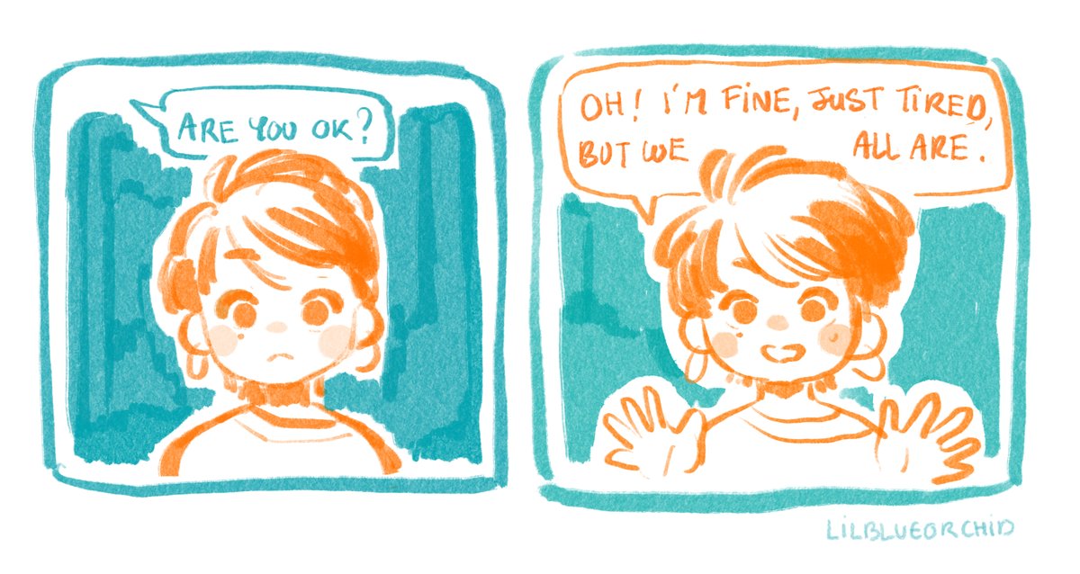 Lilblueorchid's tweet image. Are you ok ? 1/4