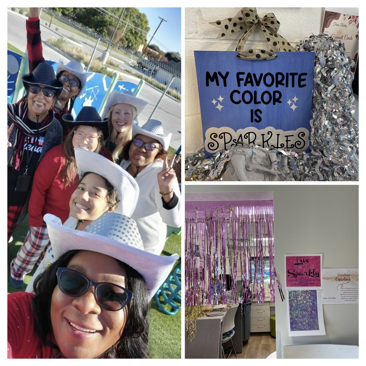 LittleEaglesCLA's tweet photo. Our Sweet Caroline (bah bah bah) is moving, and this was her last week. I aptly nicknamed her “Sparkles” because it’s who she is, inside and out. With a Sparkly Sendoff and tears, we said goodbye. This one is destined for greatness. #risdbetheone #plustheexperience #thelastinch https://t.co/z747UkCYs5