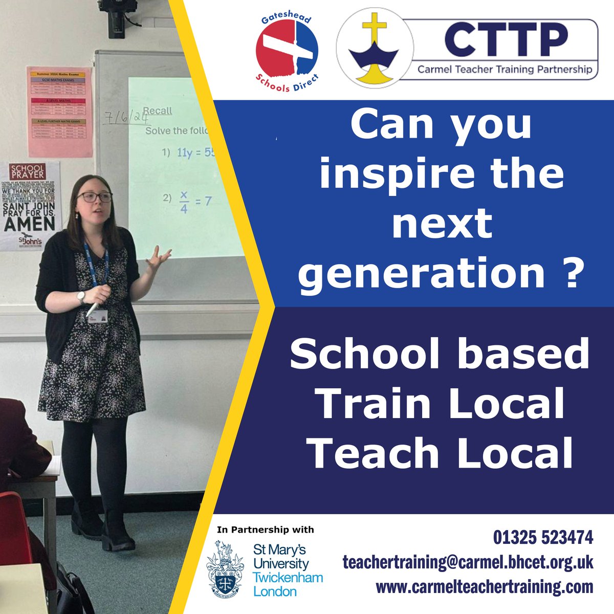 GSDITT's tweet photo. Apply today for a school centred,  school led, trainee focused course. https://t.co/tLjJsRaeCD