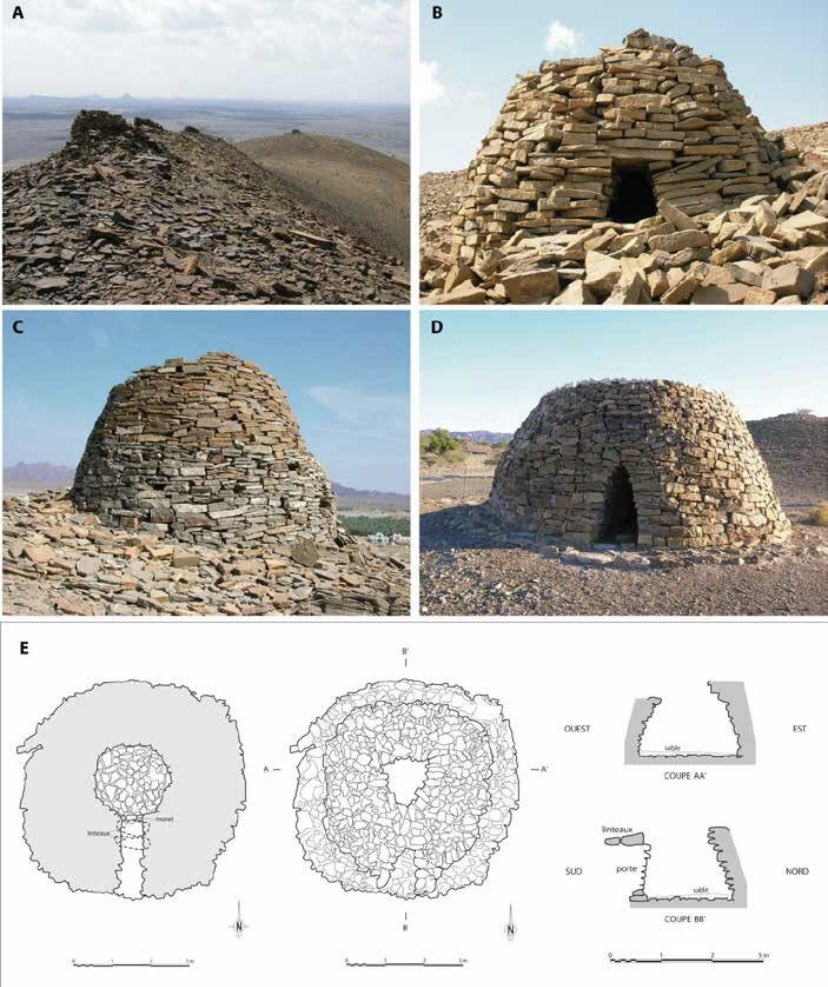 Hafit-type beehive tombs in modern Oman and UAE (3100-2700 BC)