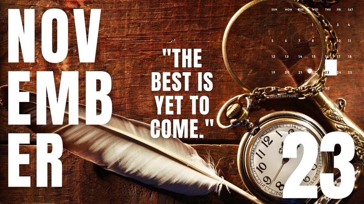 perfectsidetv's tweet photo. November 23

"The best is yet to come."

#november #photography #bestthings https://t.co/I0iKOmwxdT