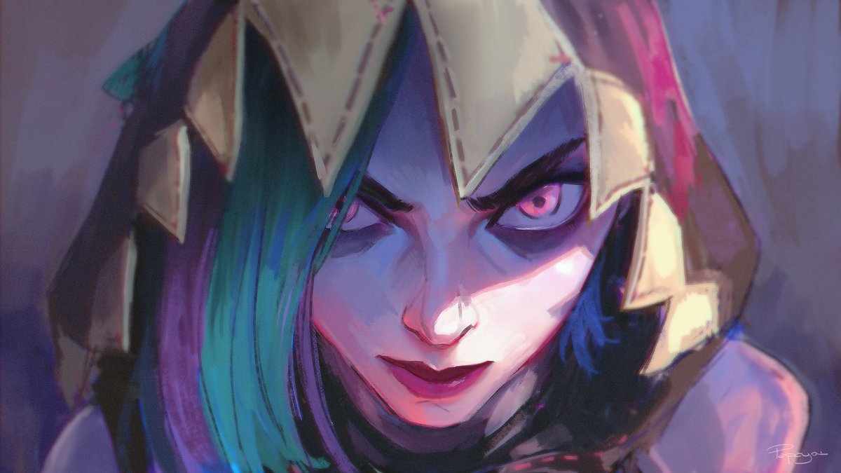 PapayouFR's tweet photo. Sorry… I will continue a bit with Jinx, I need too #Arcane https://t.co/rcmVBFROnk