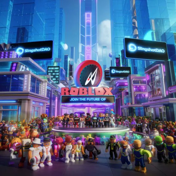 🎮Slingshot DAO, in collaboration with Roblox, is set to revolutionize the gaming industry and bring new opportunities for creators and players alike.
<a href="/SlingshotDAO/">Slingshot</a> #SlingshotDAO <a href="/Roblox/">Roblox</a> #Partnership #GamingRevolution