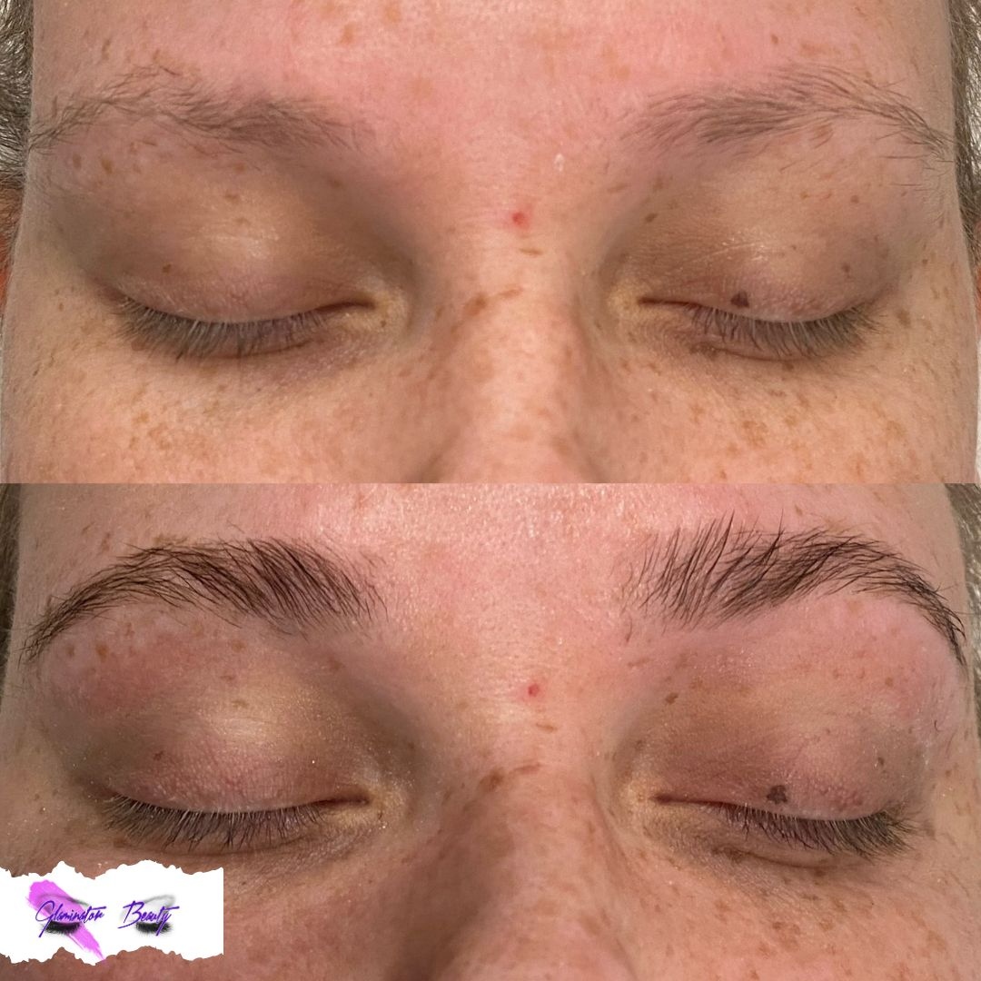 GlaminatorBB's tweet image. Our brow tint and wax is the secret to fuller, perfectly defined brows that last.

Ready for your transformation? Book now! 💖

#BrowMagic #TransformationTuesday #BoldBrows #GlaminatorGlow