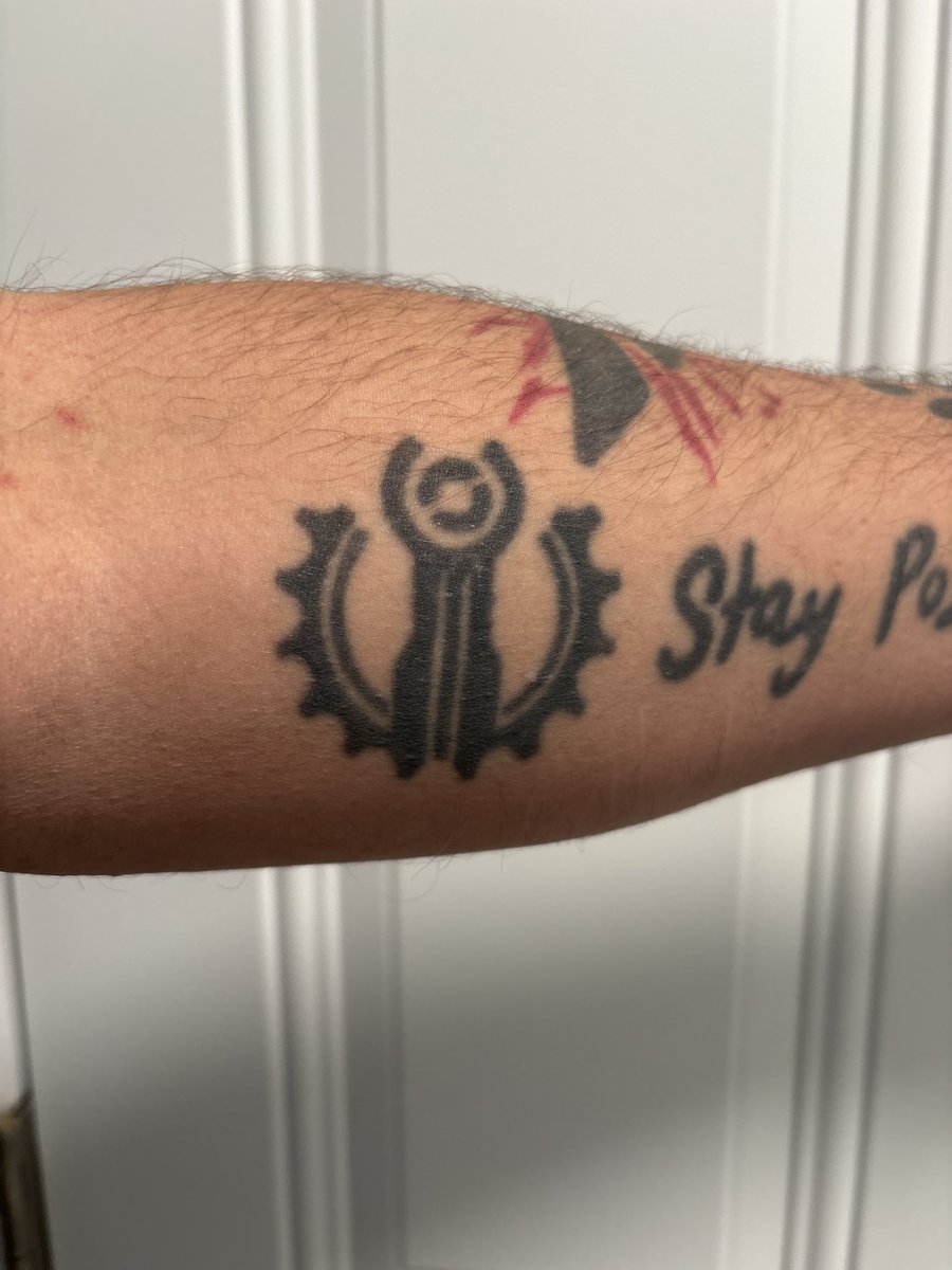 xxPrycie's tweet photo. got this in 2016 because i saw representation in caitlyn and vi, even if they didn’t have any canon. never in my wildest dreams did i think that things would turn out this way. thank you @riotgames @arcaneshow for bringing me peace i didn’t know i needed https://t.co/jS8M6fBwuL