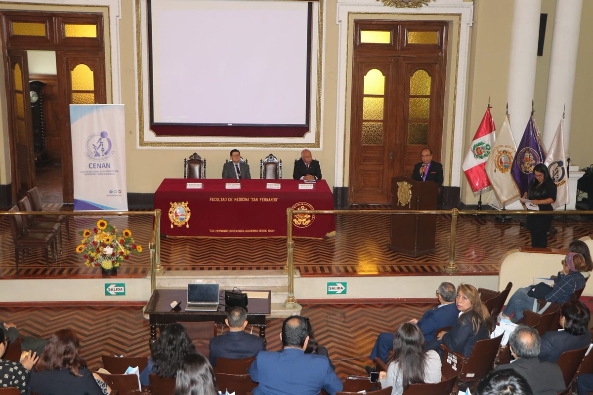 INS_Peru's tweet photo. #Fotos📷📷
#LinemientosEstratégicos en #Alimentación, #Nutrución y #VidaSaludable
A cargo del #CENAN
#CongresoCinetificoInternacionalINS
#PrecongresoINS https://t.co/odcLqWpAp3