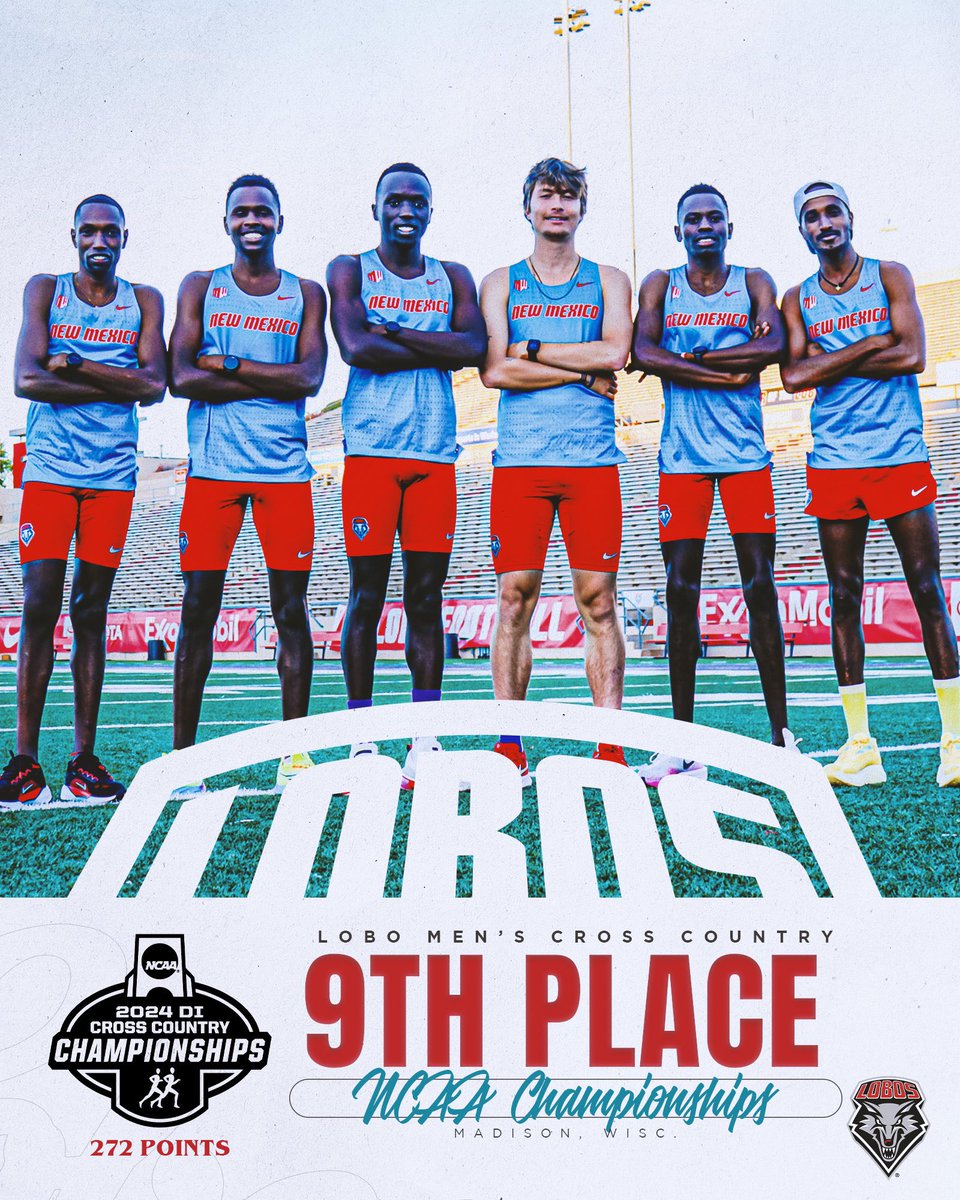 UNMLoboXCTF's tweet photo. ‣ Two individual Runners-Up 🥈
‣ Two Top-10 team finishes in the same year for the first time ever ✅

Join the Finish Line Club to help support the rise of Lobo XC 🐺🏃

🔗: https://t.co/DCz3JOSj0j https://t.co/cs9AYHZ2TW