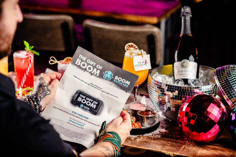 Christmas shopping? Send one of Boom Battle Bar's epic e-Vouchers straight to that lucky someone's inbox. They've got gift cards too 🎁🎯
hubs.li/Q02YTmPJ0