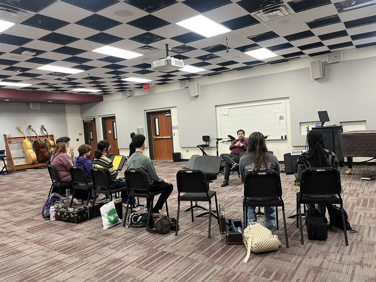 TMEA Master classes with TWU Faculty 🎺