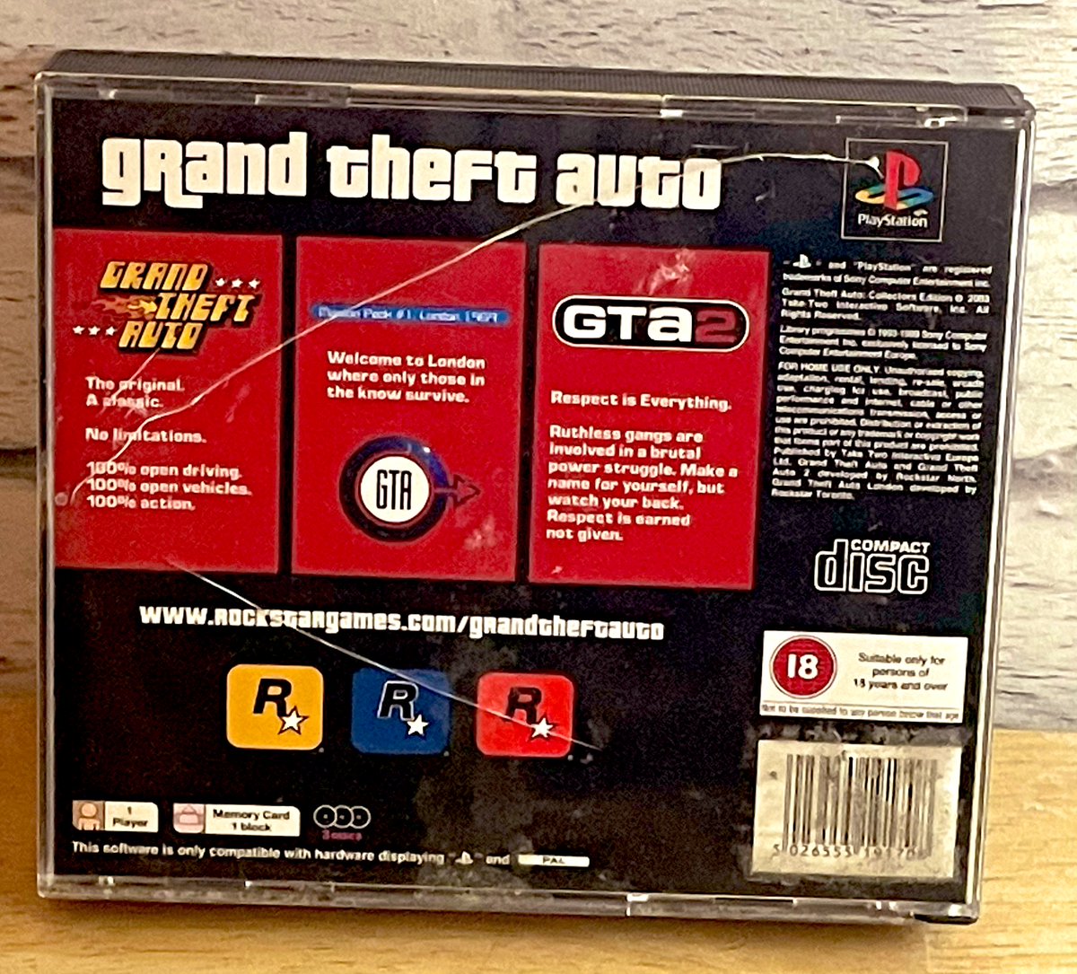 CalebGilchrist_'s tweet photo. GTA Collectors Edition PS1
#GTA #GTA1 #GrandTheftAuto #GrandTheftAuto1 #GTALondon #GrandTheftAutoLondon #GTA2 #GrandTheftAuto2 #LibertyCity #ViceCity #SanAndreas #Playstation1 #PS1 #CollectorsEdition #GamersUnite #VideoGame #VideoGames #RetroGame #RetroGames #RockStarGames https://t.co/5NQZ1LdauN