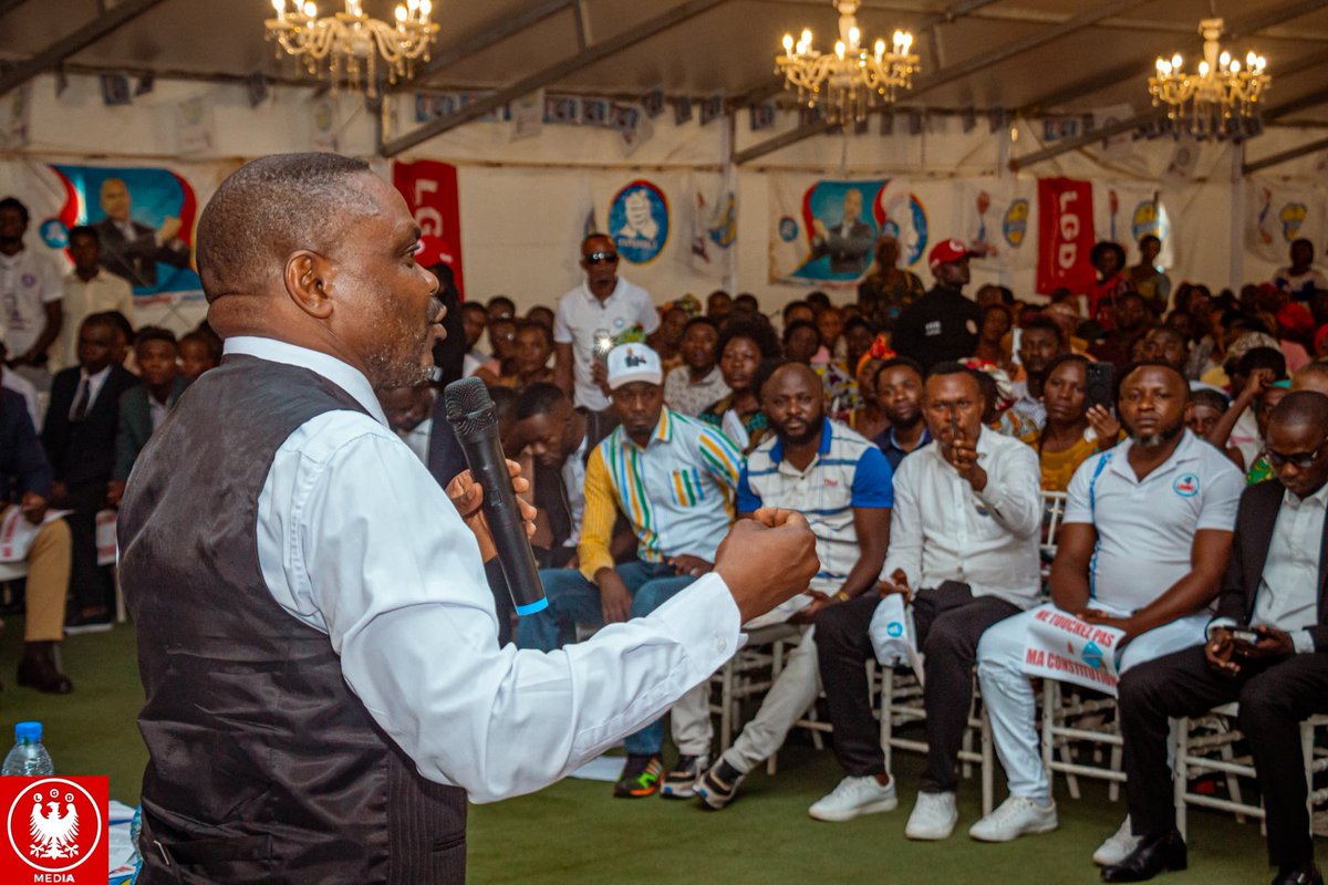 La ville de Lubumbashi répond et défie <a href="/Fatshi20/">Fatshi Président</a> dans son projet de changé la constitution, pour nos martyrs, pour nous et pour les générations à venir, nous nous engageons au prix de nos vies pour préserver notre constitution.
Nous n'allons ni céder, ni abandonner.
TUNA FYONTOLA
