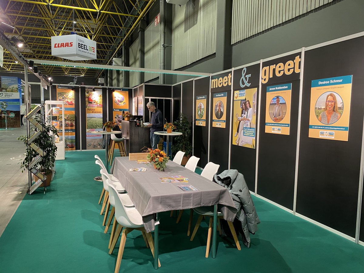 Morgen opent #Interpom haar deuren. Team  Aardappelwereld is er klaar voor. Bezoek ons op deze stand 603.