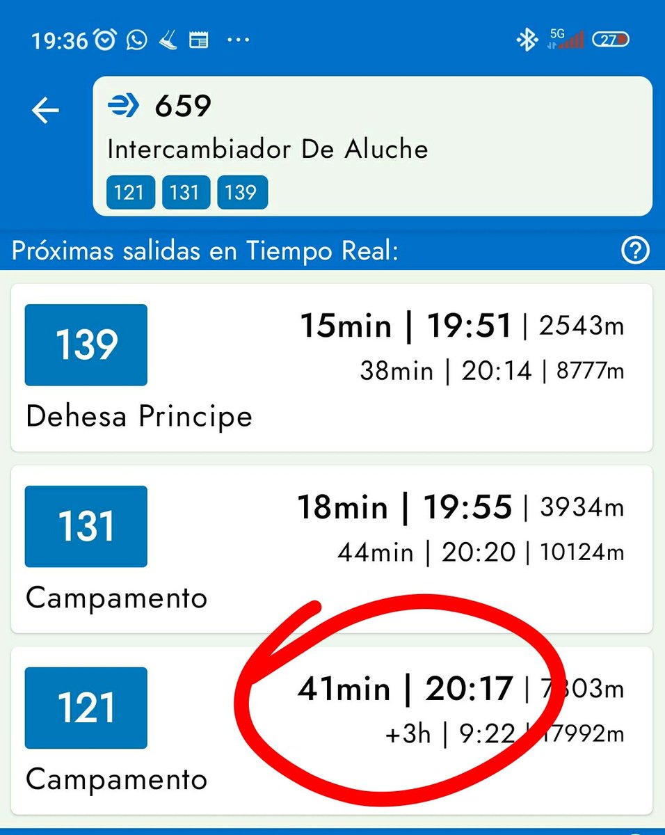 Observer705's tweet photo. Hola @EMTmadrid es sábado pero aún no es de noche. 41 minutos de espera deberían ser lo normal en punto tan concurrido? https://t.co/eXQxefBhfv