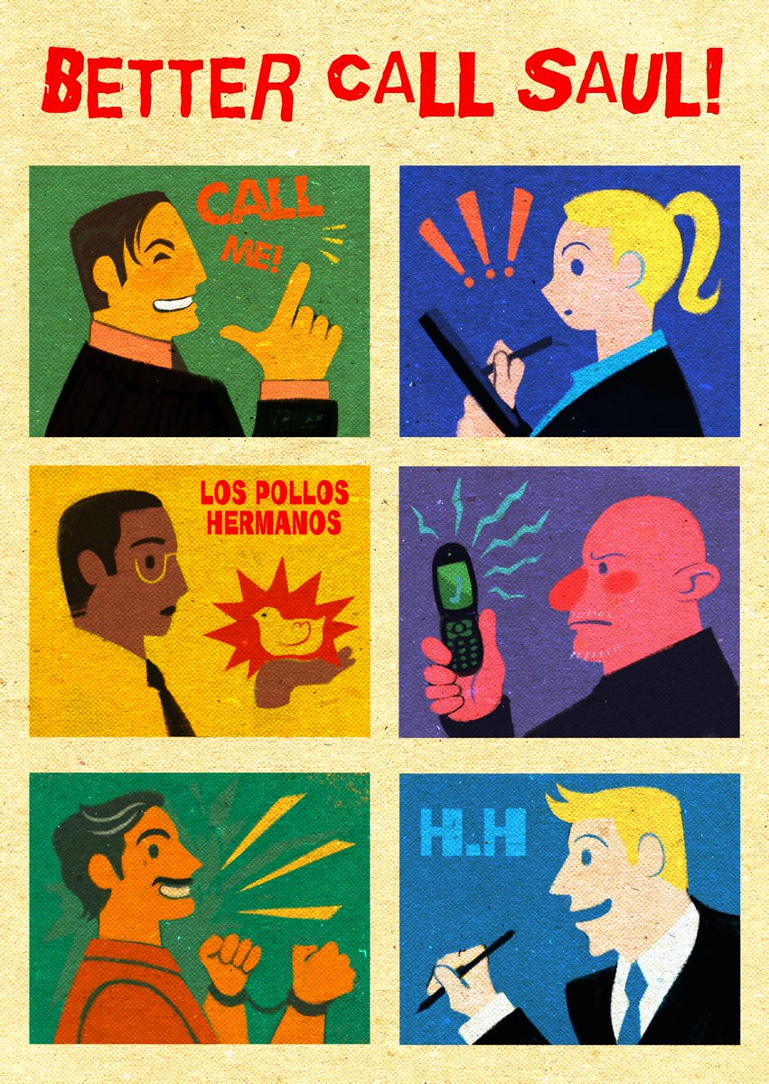 #BetterCallSaul postcard
