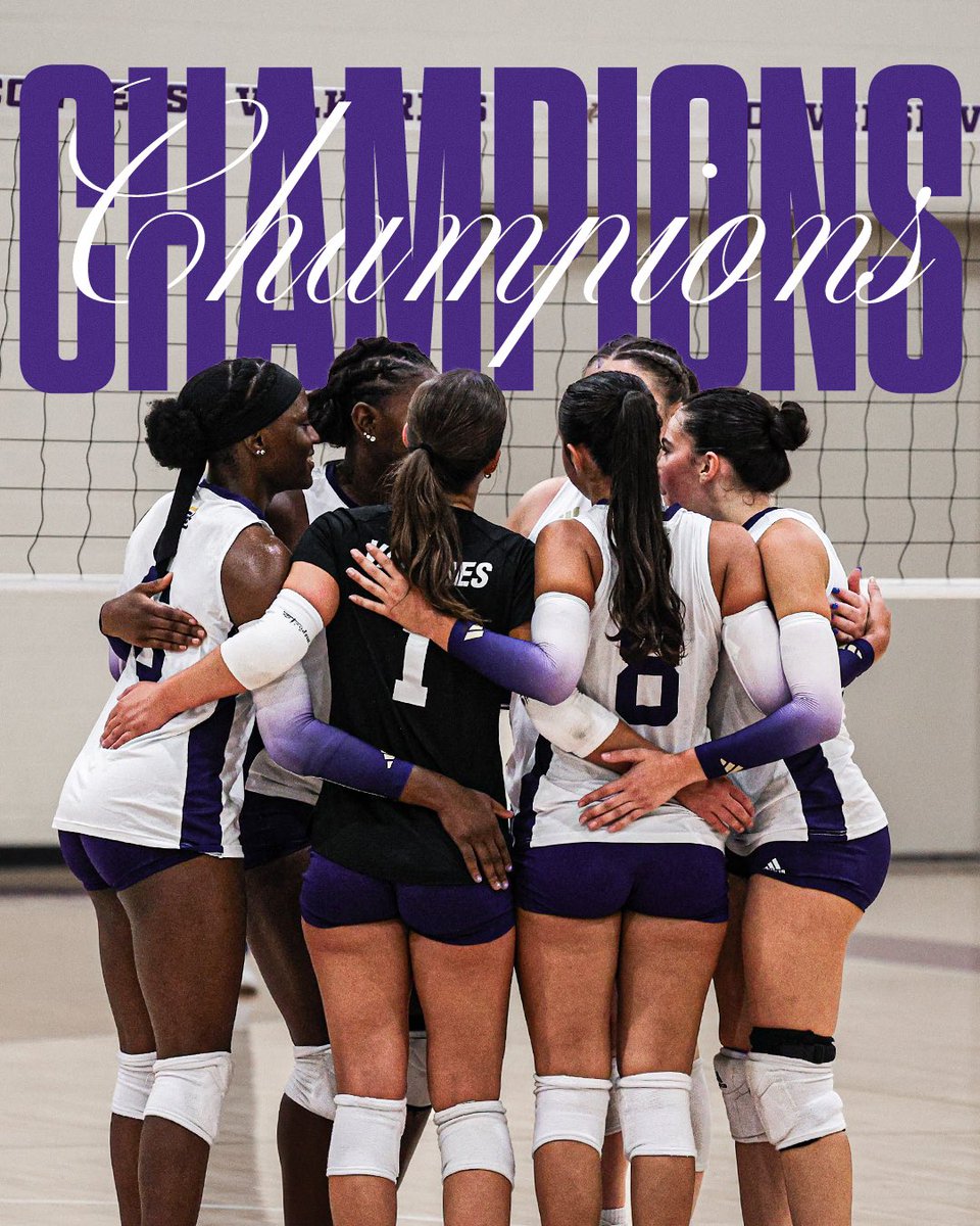 Conference Champions❗️🏆

Congratulations <a href="/valkyriesvb/">Converse University Volleyball</a> 👏

#GoValkyries