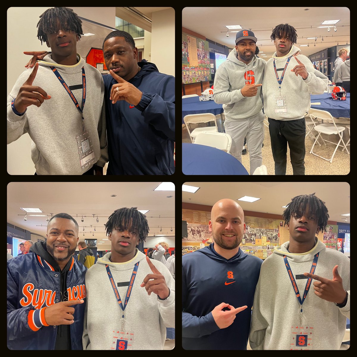 PrimetimeNate_C's tweet image. After a great Conversation with @RossDoug21 I am blessed to receive an offer from The Syracuse University!🍊 Thank you to all the coaches. #agtg @AlexKellyCuse @RocCarmichael @DavidDeArmas12 @CuseFootball @CoachWTG @TheJuiceOnline @FranBrownCuse @PrepRedzoneVA