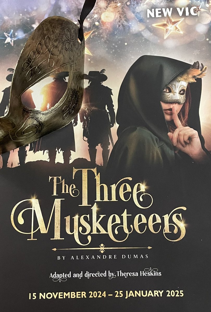 Paul Williams (@paulwilliams207) on Twitter photo It was βAll for one and one for allβ <a href="/NewVicTheatre/">New Vic Theatre</a> for this eveningβs performance of The Three Musketeers. A typical <a href="/TheresaHeskins/">Theresa Heskins</a> joyful twist on Dumasβ swashbuckling classic with a smattering of contemporary themes cleverly culminating around a masquerade ball finale. It was βAll for one and one for allβ <a href="/NewVicTheatre/">New Vic Theatre</a> for this eveningβs performance of The Three Musketeers. A typical <a href="/TheresaHeskins/">Theresa Heskins</a> joyful twist on Dumasβ swashbuckling classic with a smattering of contemporary themes cleverly culminating around a masquerade ball finale.