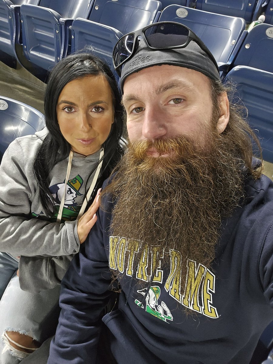 DeadmanRyan's tweet photo. #shamrockseries @NDFootball LETS GO NOTRE DAME https://t.co/3P2OemQCvI