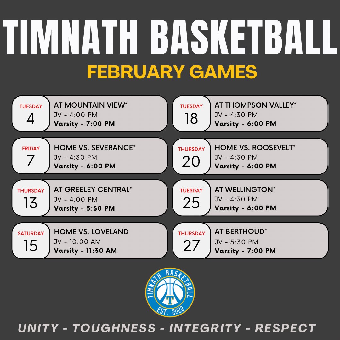 Timnath High School Girls Basketball tweet media