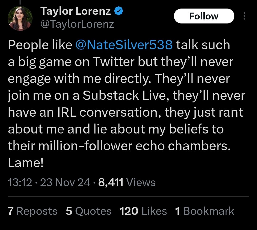 Nate Silver tweet media