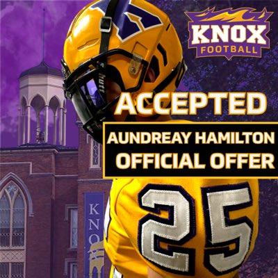 aundreaythompson (@aundreayrn4l) on Twitter photo Blessed to receive my 6th offer from Knox college! AGTG
@coachparello <a href="/thompsonsctg/">BT THOMPSON</a> <a href="/CoachRiversPSP/">"C-Riv"</a> <a href="/SHSPhoenixFB/">Sonoraville Football</a> <a href="/FB_KnoxCollege/">Knox College Football</a> <a href="/RecruitGeorgia/">Recruit Georgia</a> <a href="/NwGaFootball/">NwGa Football</a> Blessed to receive my 6th offer from Knox college! AGTG
@coachparello <a href="/thompsonsctg/">BT THOMPSON</a> <a href="/CoachRiversPSP/">"C-Riv"</a> <a href="/SHSPhoenixFB/">Sonoraville Football</a> <a href="/FB_KnoxCollege/">Knox College Football</a> <a href="/RecruitGeorgia/">Recruit Georgia</a> <a href="/NwGaFootball/">NwGa Football</a>
