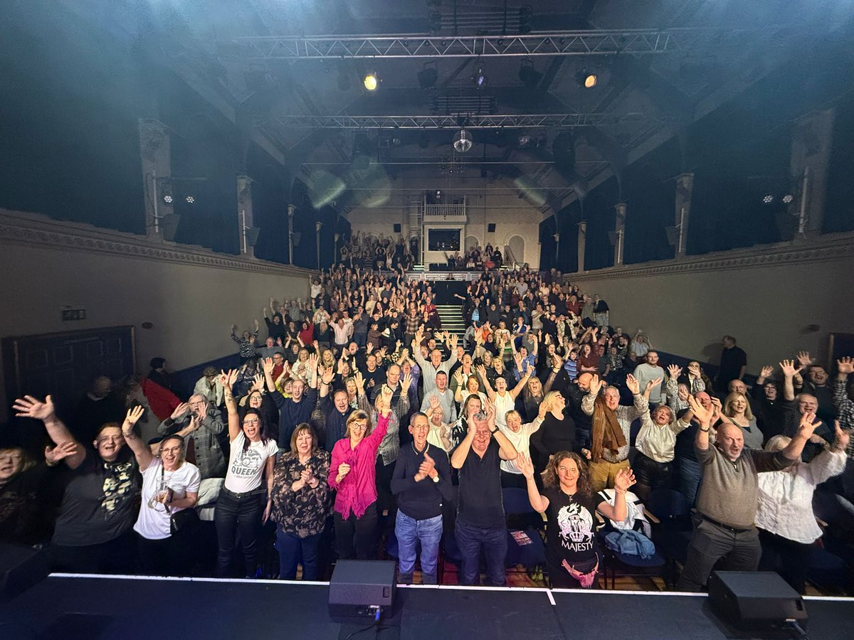 Majesty The Band (@ukqueentribute) on Twitter photo 👏🙏 Thank You #Tamworth 🙏👏
Our second night at <a href="/TAssemblyRooms/">Tamworth Assembly Rooms</a>, did not disappoint, and we want to thank you the staff and our wonderful audience.
Show in association with <a href="/Sweeney_Ents/">Sweeney Entertainments</a>
#TamworthAssemblyRooms #BreakFreeTour #SweeneyEntertainments #ThankYou #QueenTribute 👏🙏 Thank You #Tamworth 🙏👏
Our second night at <a href="/TAssemblyRooms/">Tamworth Assembly Rooms</a>, did not disappoint, and we want to thank you the staff and our wonderful audience.
Show in association with <a href="/Sweeney_Ents/">Sweeney Entertainments</a>
#TamworthAssemblyRooms #BreakFreeTour #SweeneyEntertainments #ThankYou #QueenTribute