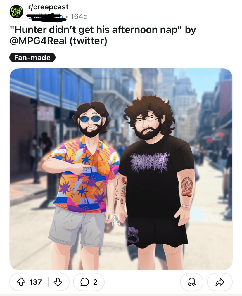 MPG4Real's tweet photo. Hey @Creepcastactual 
You shared a drawing I did on the Tommy Taffy episode, but instead of giving me credit you credited the person who reposted my art (which was done without my permission)

Thank you for sharing my art but getting actual credit would be awesome 
#creepcast https://t.co/odSpXpaLAd