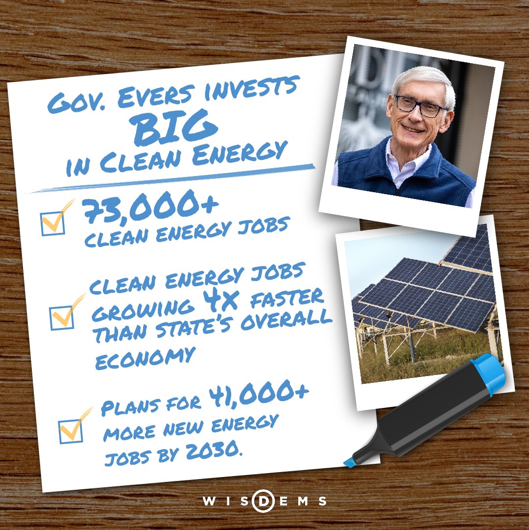 Best Governor Evers! When we invest in Wisconsin, Wisconsin wins.