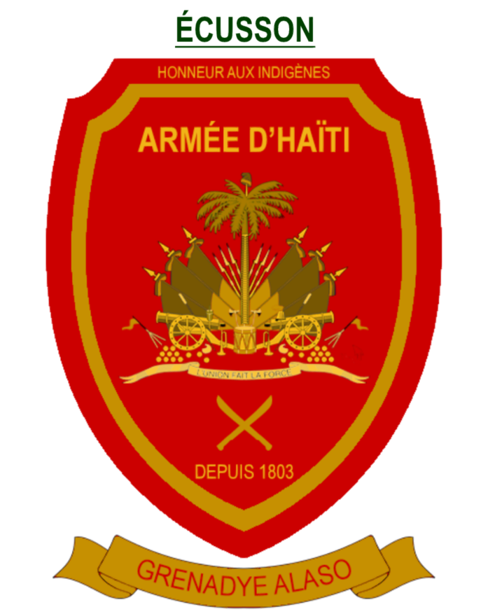 HT_DefenseObsvr's tweet photo. #Opinion #Idée #Concept #CultureMilitaire #Proposition #Rantre3èmKlasLa
CONCEPT D'ÉCUSSON, DE PATCH, ET D'ÉTENDARD POUR L'ARMÉE HA��TIENNE.
M'tap f'on ti reflechi, on ti desine, on ti rechèch. Men konsèp mwen dizay pou branch "Armée d'Haiti", si @MDefenseHT ak Kòmandman #FADH la ta vle fè l' on branch [endepandan] anndan "les Forces Armées d'Haiti", nan fason fòs modèn yo striktire. 
.
#vivLame #Haiti #Ayiti #design #ArméeHaitienne #ArméedHaiti #LameDAyiti #HaitianArmy #EjercitoHaitiano #EjercitodeHaiti #art #militarypatch @Laurier_Noire .