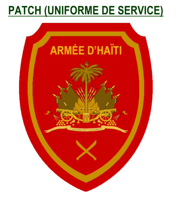 HT_DefenseObsvr's tweet photo. #Opinion #Idée #Concept #CultureMilitaire #Proposition #Rantre3èmKlasLa
CONCEPT D'ÉCUSSON, DE PATCH, ET D'ÉTENDARD POUR L'ARMÉE HA��TIENNE.
M'tap f'on ti reflechi, on ti desine, on ti rechèch. Men konsèp mwen dizay pou branch "Armée d'Haiti", si @MDefenseHT ak Kòmandman #FADH la ta vle fè l' on branch [endepandan] anndan "les Forces Armées d'Haiti", nan fason fòs modèn yo striktire. 
.
#vivLame #Haiti #Ayiti #design #ArméeHaitienne #ArméedHaiti #LameDAyiti #HaitianArmy #EjercitoHaitiano #EjercitodeHaiti #art #militarypatch @Laurier_Noire .