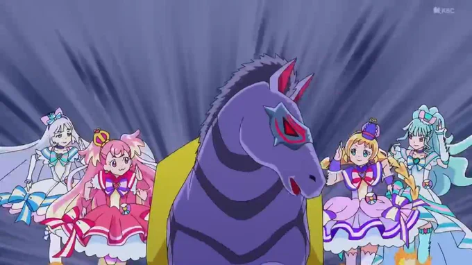 シマウマにはライオンだ!  #precure 