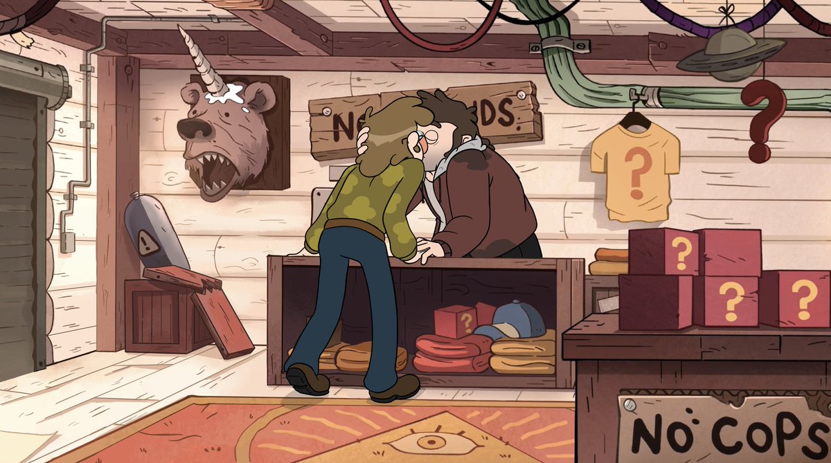 timeandspuds's tweet photo. How odd...
I've never noticed this Scene before

#GravityFalls #fiddlestan #fiddleford #stanleypines https://t.co/tNPqOFwasi