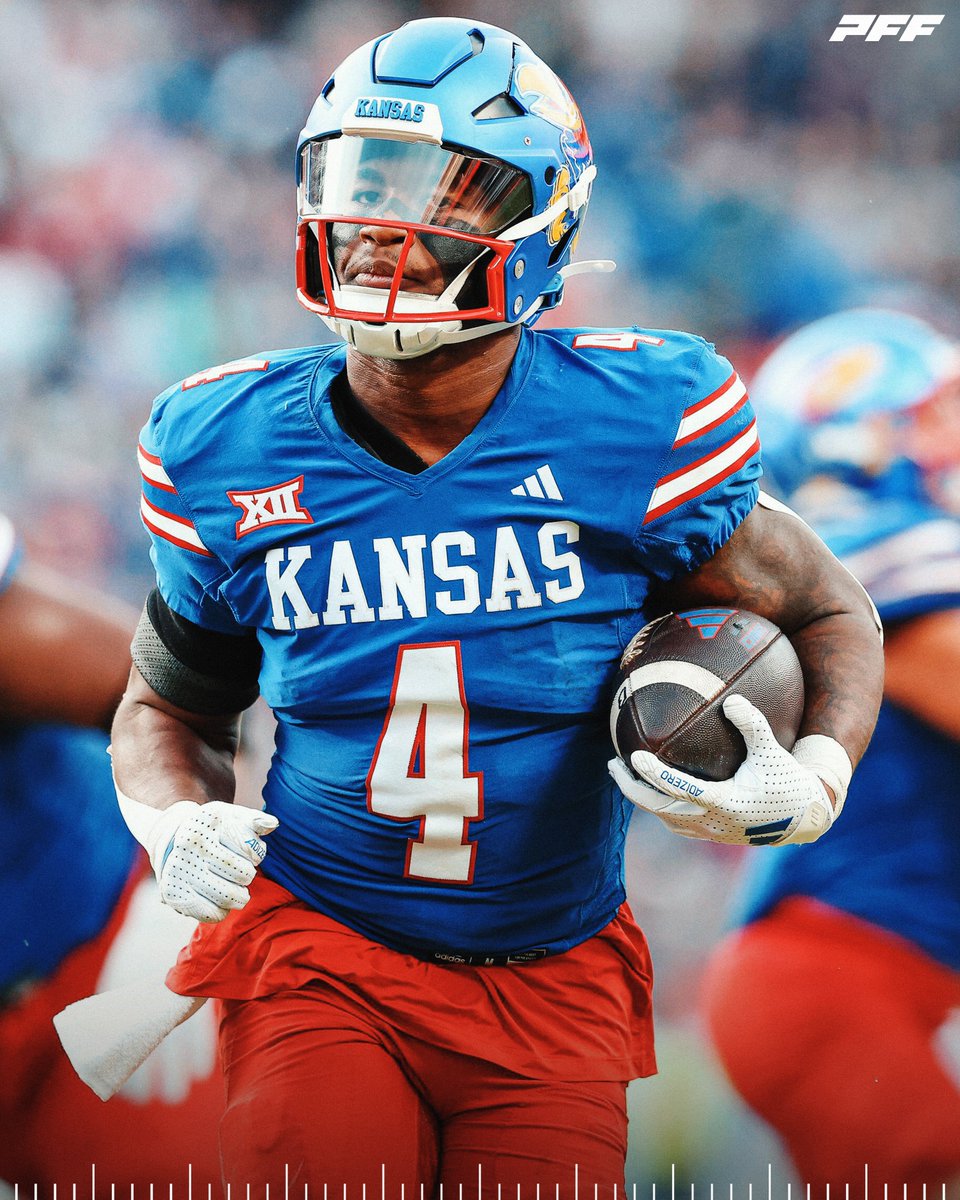 Kansas RB Devin Neal vs Colorado:

🔵 40 Touches
🔵 283 Total Yards
🔵 4 Touchdowns

<a href="/KU_Football/">Kansas Football</a>
