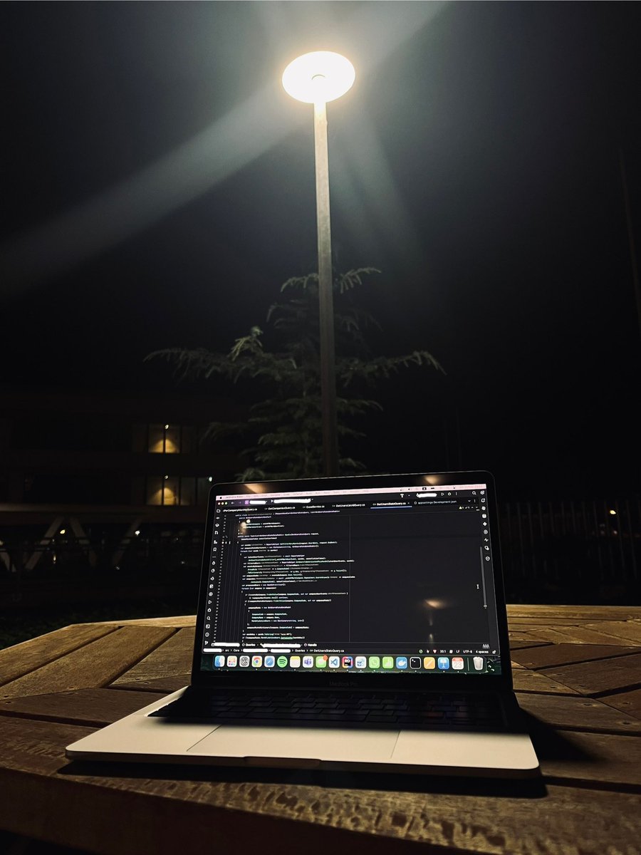 Late night outdoor coding >>>

#codinglife