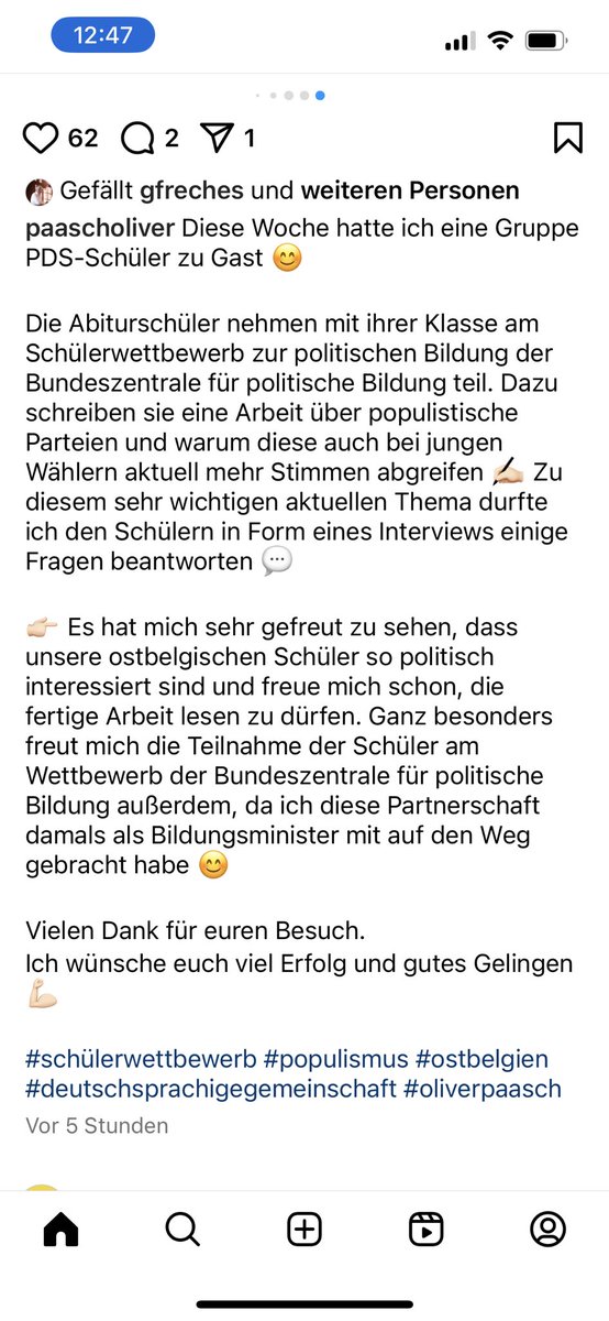 Ostbelgistan's tweet image. Was machen Belgische Abiturienten bei der Deutschen Zentrale für politischen Bildung? Indoktrinationation der Schüler durch eine Belgische Schule. Das Demokratieverständnis dieser armen Schüler wird für immer verblendet. #PRODG #PDB ⁦@OliverPaasch⁩